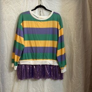 Mardi Gras Top